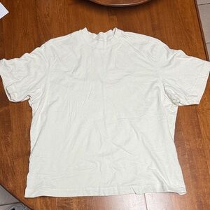 Abercrombie & Fitch Off-White Short Sleeve Tee